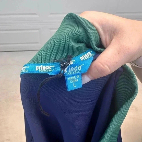 NWOT Prince Pickleball Men's Zip-Front Warm-Up
Jacket - Navy Blue Large - Picture 2 of 2